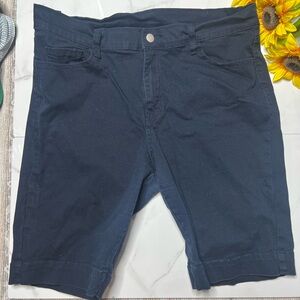 T&Y Fashion Dark Blue Jean Shorts 17/18